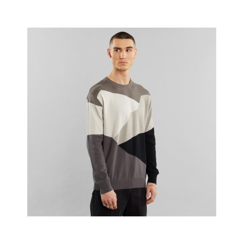 Dedicated Mora Cut Mountain Grey Sweater