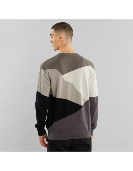 Dedicated Mora Cut Mountain Grey Sweater