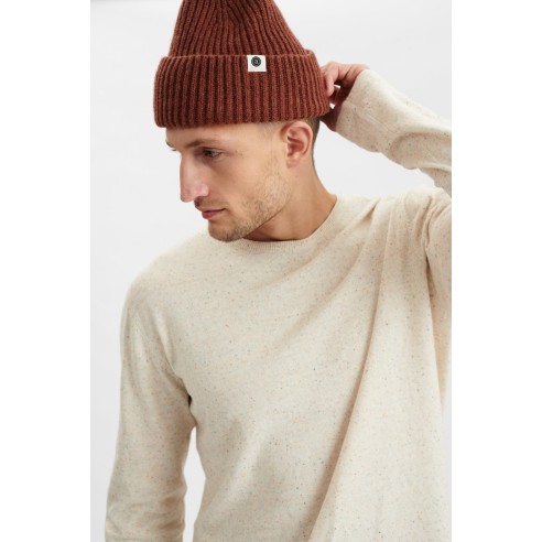 Jersey Anerkjendt Akrico Muli nab knit Red orange - Algodón