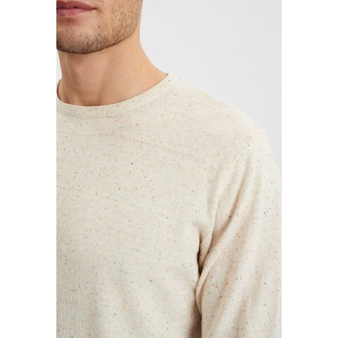 Jersey Anerkjendt Akrico Muli nab knit Red orange - Algodón