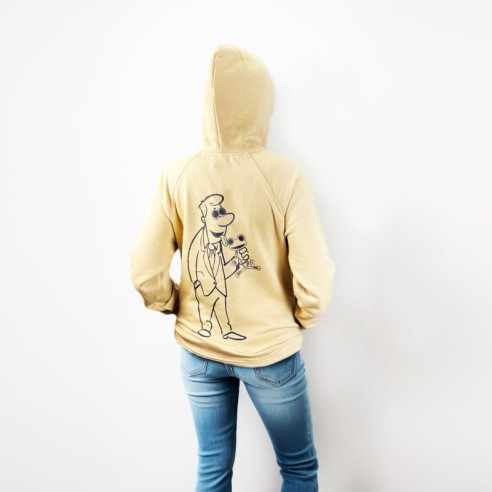 Num Wear x Loco Monky Love Mondays Sand Unisex Hoodie