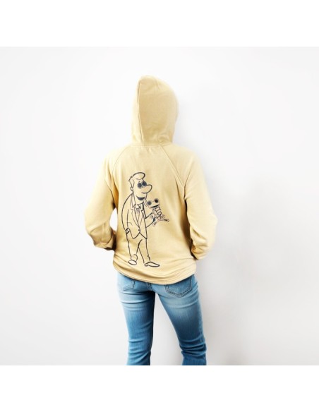 Num Wear x Loco Monky Love Mondays Sand Unisex Hoodie