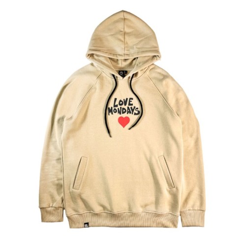 Num Wear x Loco Monky Love Mondays Sand Unisex Hoodie