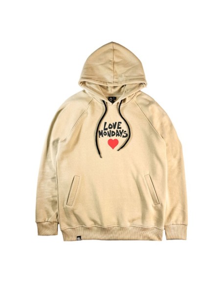 Num Wear x Loco Monky Love Mondays Sand Unisex Hoodie