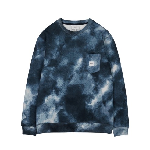 Makia Square Pocket Sweatshirt Thunder