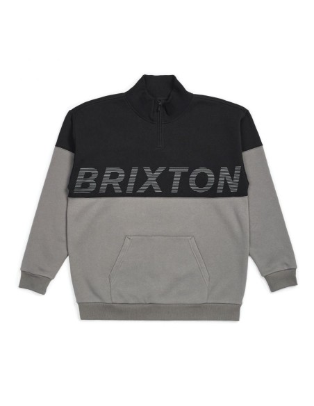 Brixton Dimension 1/2 Zip Black Pullover