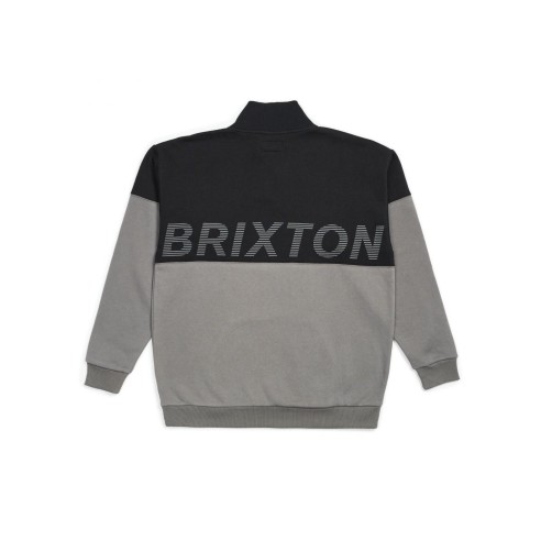 Brixton Dimension 1/2 Zip Black Pullover