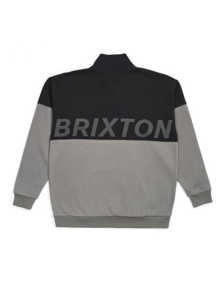 Brixton Dimension 1/2 Zip Black Pullover