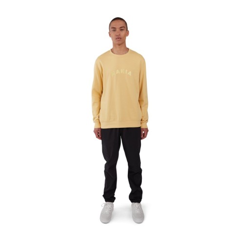 Sudadera Makia Sienna Light Light Ochre - ALGODÓN ORGÁNICO