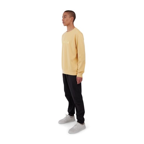 Sudadera Makia Sienna Light Light Ochre - ALGODÓN ORGÁNICO