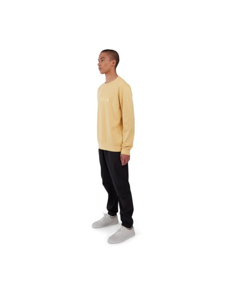 Makia Sienna Light Sweatshirt Light Ochre - ORGANIC COTTON