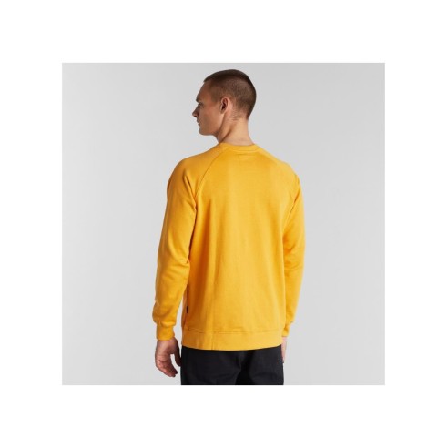 Sudadera Dedicated Malmoe Globe Honey - ALGODÓN ORGÁNICO