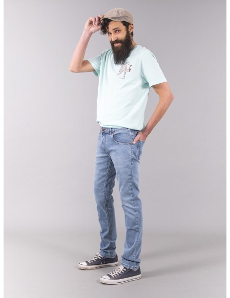 Pantalón Capitán Denim Flamingo