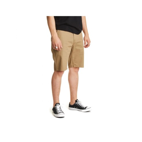 Bermuda Brixton Toil II Hemmed Chino Khaki