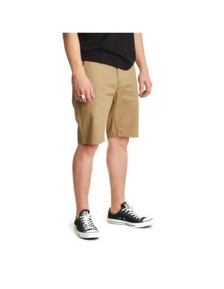 Bermuda Brixton Toil II Hemmed Chino Khaki