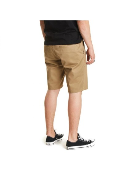 Bermuda Brixton Toil II Hemmed Chino Khaki