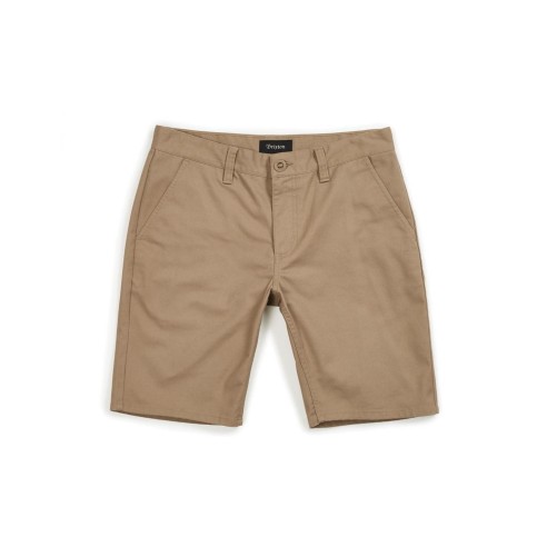 Bermuda Brixton Toil II Hemmed Chino Khaki