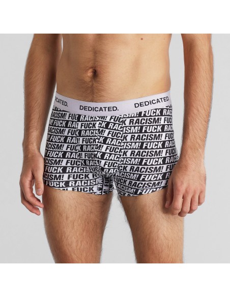 Dedicated Kalix Fuck Racism Boxer Brief - Organic cotton