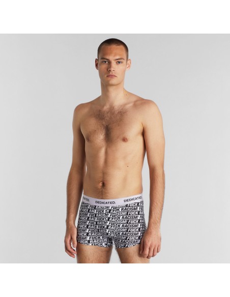 Dedicated Kalix Fuck Racism Boxer Brief - Organic cotton