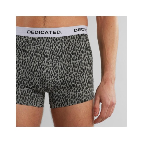 Dedicated Kalix Trees Grey Melange Boxer Brief