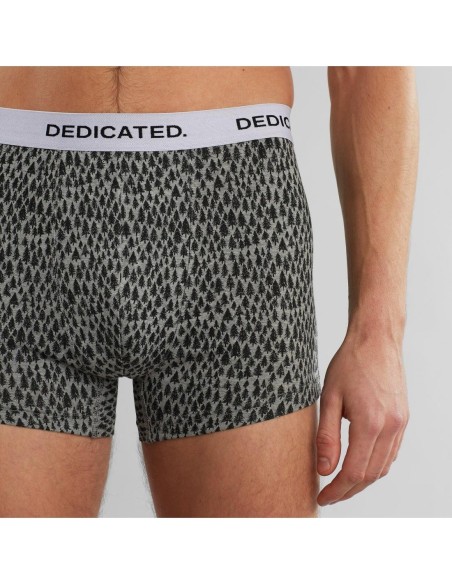 Dedicated Kalix Trees Grey Melange Boxer Brief