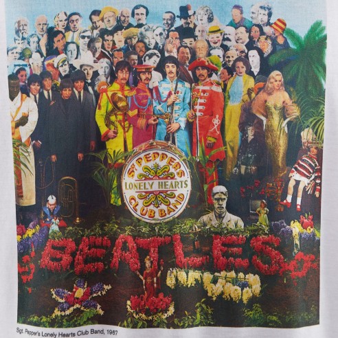 Dedicated Stockholm Sgt Pepper's White T-Shirt - THE BEATLES