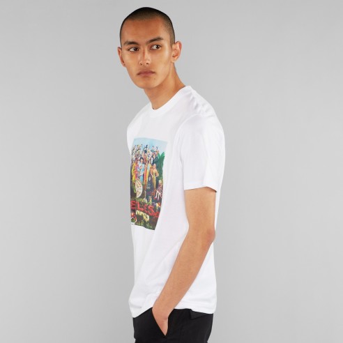 Dedicated Stockholm Sgt Pepper's White T-Shirt - THE BEATLES
