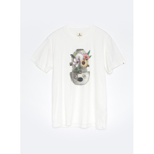 Camiseta Tiwel Mask Off white