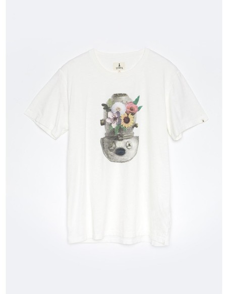 Camiseta Tiwel Mask Off white