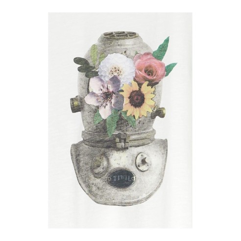 Camiseta Tiwel Mask Off white