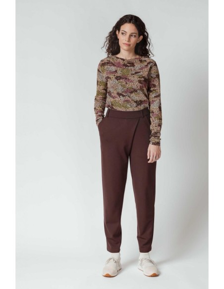 Pantalón SKFK Ezama Dark Brown