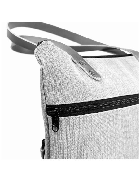 Bolso Daniel Chong Book Holder cuadrado DZ con doble cremallera