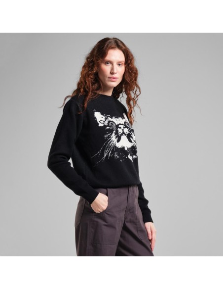 Dedicated Arendal Psychedelic Cat Sweater