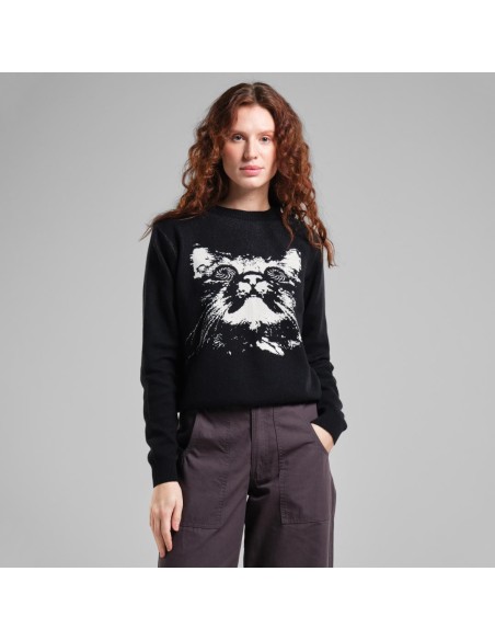 Dedicated Arendal Psychedelic Cat Sweater