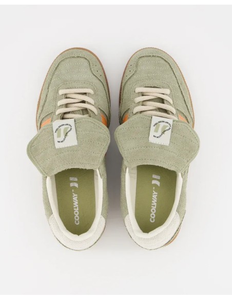 Coolway Silva-X Green Kakhi, Man Shoes