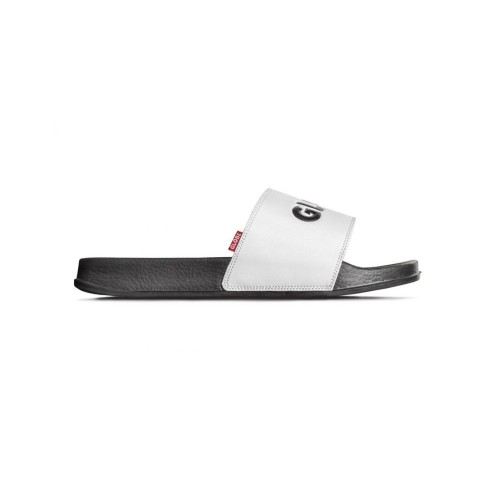 Chanclas Globe Unfazed Slide Blanco y Negro