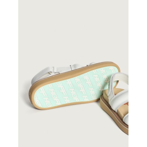 Hoff Brand Off White Sandals for woman
