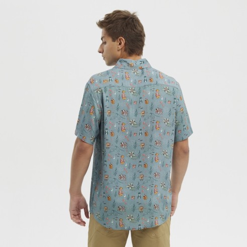 Hydroponic x SpongeBob Aloha Shirt
