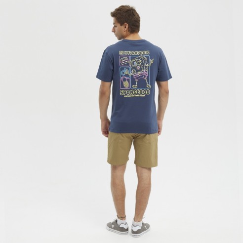 Camiseta Hydroponic x Bob Esponja Neon