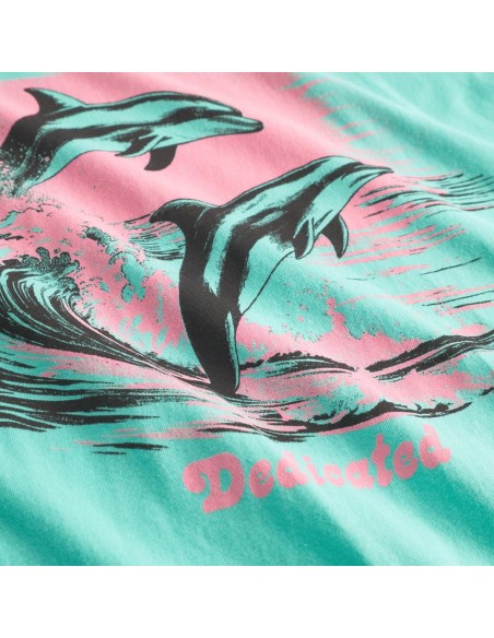 Dedicated Stockholm Dolphin Wave T-Shirt