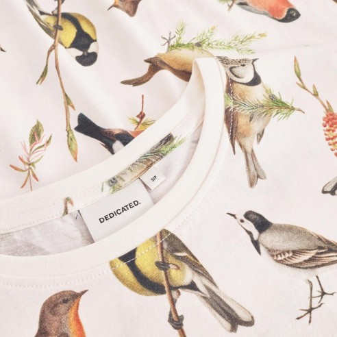 Dedicated Visby Autumn Birds T-Shirt