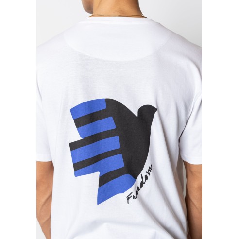 Camiseta Fat Moose Gus T-shirt White