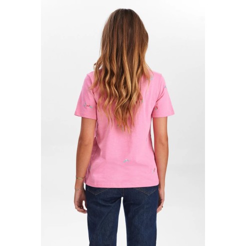 Camiseta Nümph Nusuis T-Shirt Pink Carnation