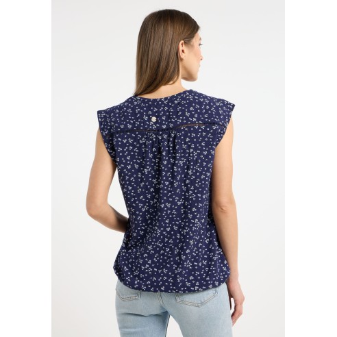 Ragwear Saltty Print Blouse