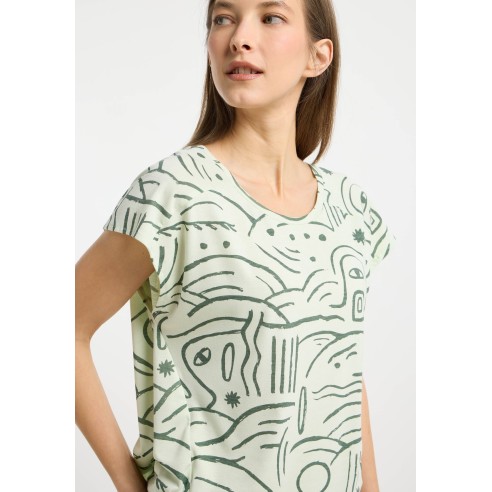 Ragwear Grateen Print T-Shirt