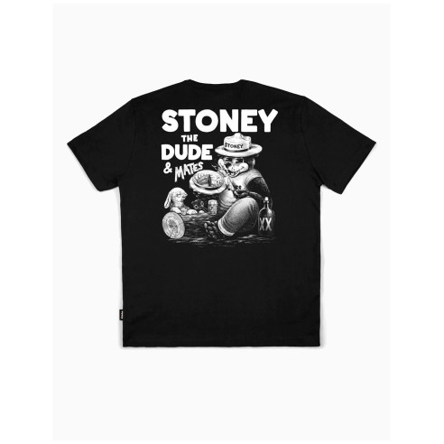 The Dudes Mates T-Shirt Black