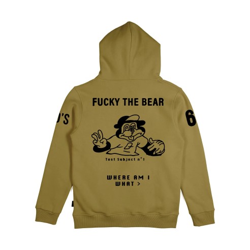 Sudadera The Dudes Test Subjetc #1 Aceite de oliva