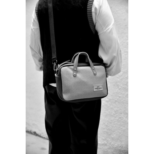 Bandolera Daniel Chong Urban Box con asas