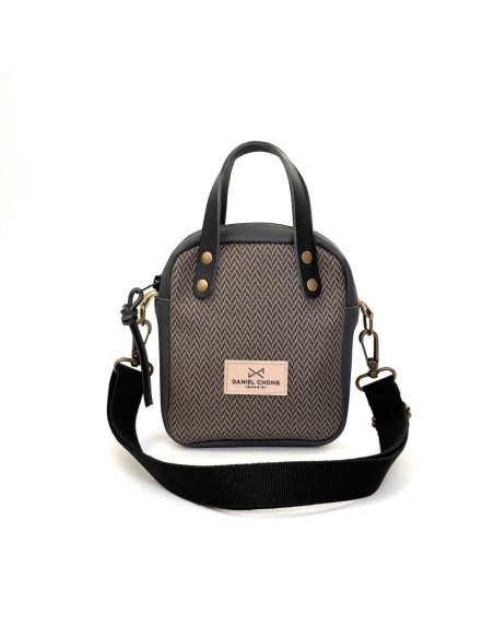 Daniel Chong Urban box mini with handles Shoulder bag