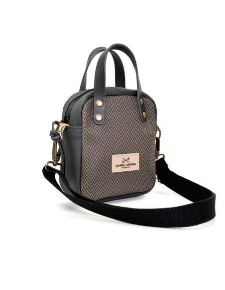 Daniel Chong Urban box mini with handles Shoulder bag
